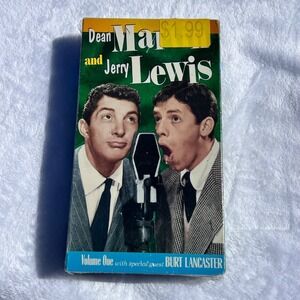 Dean Martin‎ and Jerry Lewis Volume One VHS Tape Classic Comedy sealed